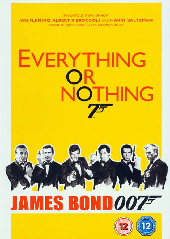 Everything Or Nothing The Untold Story Of 007 - Everything Or Nothing The Untold Story Of 007 - Filme - TCF - 5039036058704 - 14. April 2020