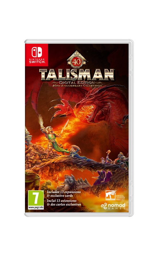 Cover for Nomad Games · Nsw Talisman - 40 Anniversary Edition (GAME)