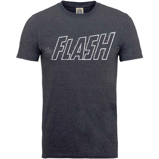Dc Comics: Originals Flash Crackle Logo (T-Shirt Unisex Tg. S) - DC Comics - Muu - Flash - 5055979935704 - maanantai 11. huhtikuuta 2016