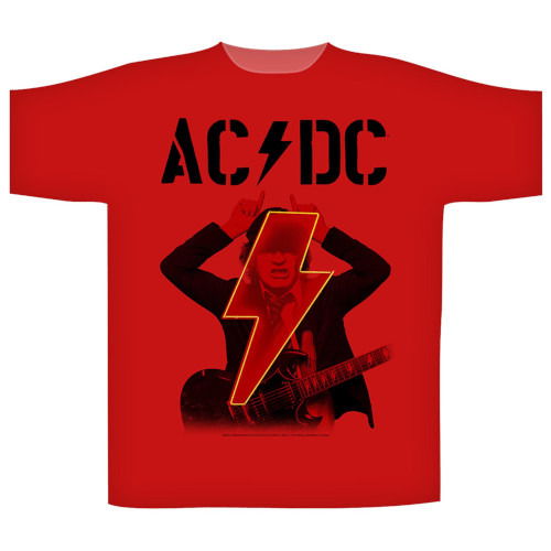 Cover for AC/DC · T/S Angus Pwr Up Red (T-shirt) [size XXL] (2020)