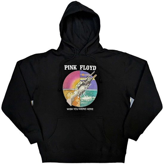 Pink Floyd Unisex Pullover Hoodie: WYWH Circle Icons - Pink Floyd - Koopwaar -  - 5056737220704 - 