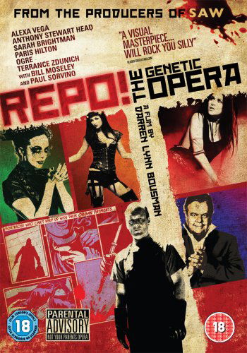 Cover for Musical · Repo! The Genetic Opera (DVD) (2009)