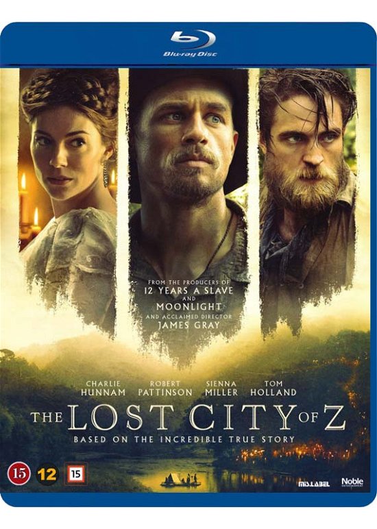 The Lost City of Z - Charlie Hunnam / Robert Pattinson / Sienna Miller / Tom Holland - Film -  - 5705535058704 - 24. august 2017