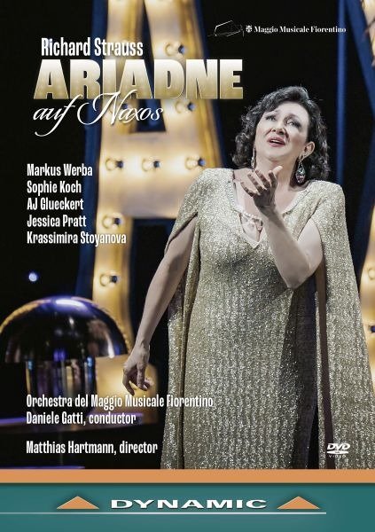 Cover for Koch, Sophie / Franz Tscherne / Markus Werba / Joseph Dahdah · Strauss: Ariadne Auf Naxos (DVD) (2023)
