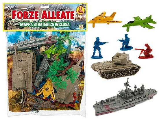 Cover for Forze Aleate · Forze Aleate - Busta Soldatini Missione Di Pace 42 Pz (Toys)