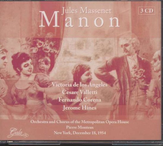 Manon - Massenet J. - Musik - GALA - 8712177053704 - 6. Januar 2020