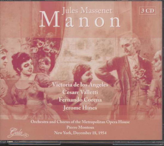 Manon - Massenet J. - Música - GALA - 8712177053704 - 6 de enero de 2020