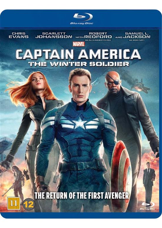 Cover for Captain America: The Winter Soldier (Blu-ray) (2014)