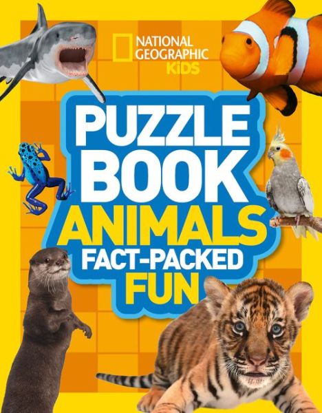 Cover for National Geographic Kids · Puzzle Book Animals: Brain-Tickling Quizzes, Sudokus, Crosswords and Wordsearches - National Geographic Kids (Paperback Bog) (2018)