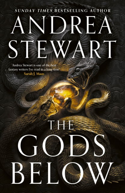 Cover for Andrea Stewart · The Gods Below: the epic new fantasy of warring gods and feuding sisters from Sunday Times bestseller Andrea Stewart (Taschenbuch) (2025)