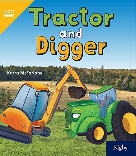 Cover for Houghton Mifflin Harcourt · Tractor and Digger (Taschenbuch) (2019)