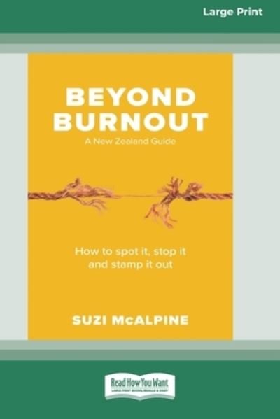 Cover for Suzi McAlpine · Beyond Burnout (Pocketbok) (2021)