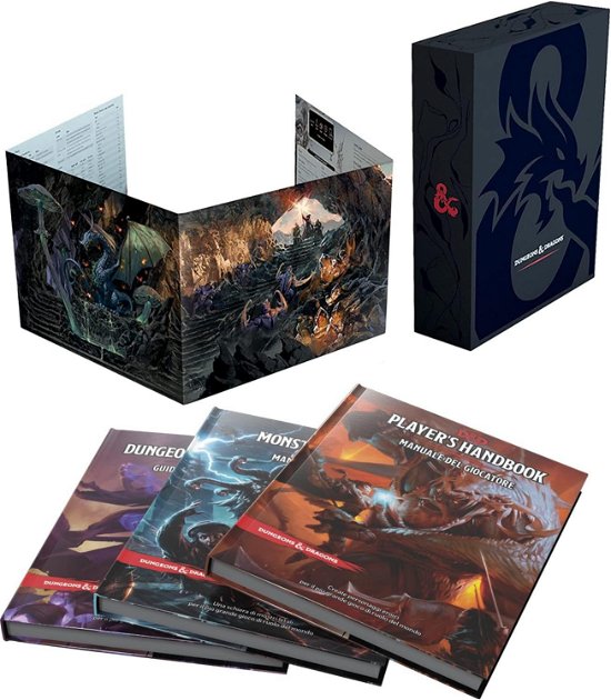 Cover for Dungeons &amp; Dragons · Dungeons &amp; Dragons RPG Core Rulebooks Gift Set ita (Legetøj) (2021)