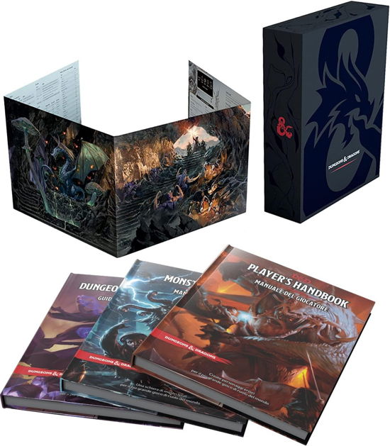 Cover for Dungeons &amp; Dragons · Dungeons &amp; Dragons RPG Core Rulebooks Gift Set ita (Leksaker) (2021)