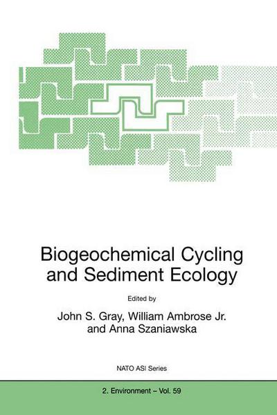 Cover for William Ambrose · Biogeochemical Cycling and Sediment Ecology - Nato Science Partnership Subseries: 2 (Hardcover Book) [1999 edition] (1999)