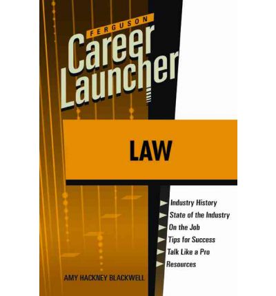 Cover for Amy Hackney Blackwell · LAW - Career Launcher (Hardcover Book) (2010)