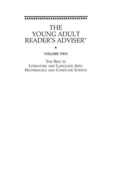 Cover for Myra Immell · Young Adult Reader's Adviser: Volume 2 (Hardcover Book) (1992)