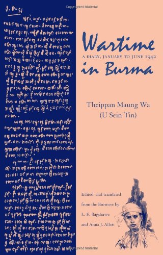 Cover for Theippan Maung Wa · Wartime in Burma: A Diary, January to June 1942 - Research in International Studies, Southeast Asia Series (Paperback Bog) (2009)