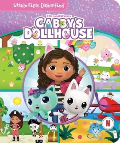 Cover for Pi Kids · DreamWorks Gabby's Dollhouse: Little First Look and Find (Board book) (2024)