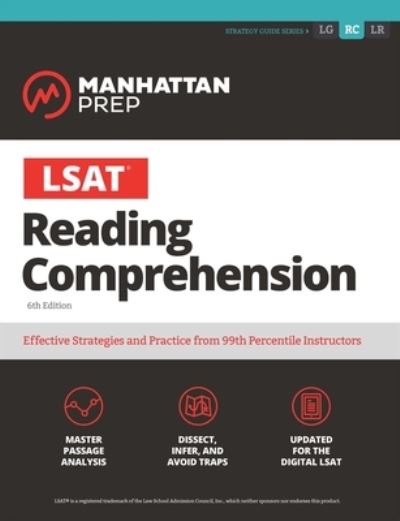 Cover for Manhattan Prep · LSAT Reading Comprehension (Paperback Book) (2020)