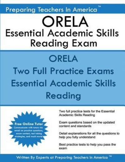 Cover for Preparing Teachers in America · ORELA Essential Academic Skills Reading Exam (Paperback Book) (2017)