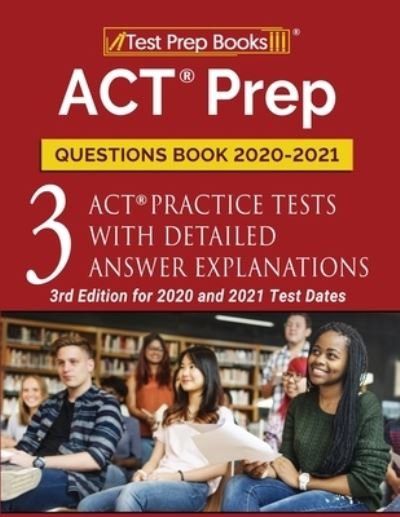 Cover for TPB Publishing · ACT Prep Questions Book 2020-2021 (Paperback Bog) (2020)