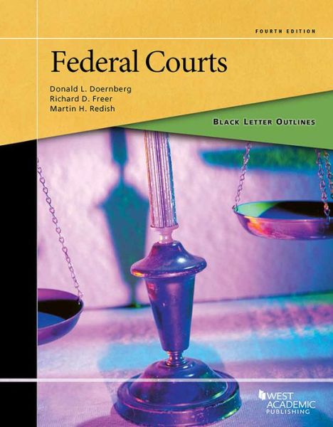 Cover for Donald L. Doernberg · Black Letter Outline on Federal Courts - Black Letter Outlines (Paperback Book) [4 Revised edition] (2017)