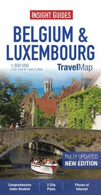 Cover for APA Publications Limited · Insight Guides Travel Map Belgium and Luxembourg - Insight Travel Maps (Map) [4 Revised edition] (2013)