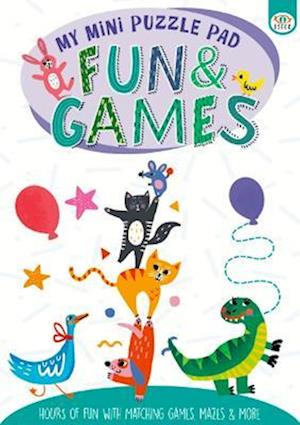 Cover for Elizabeth Golding · My Mini Puzzle Pad Fun &amp; Games - My Mini Puzzle Pad (Hardcover Book) (2023)