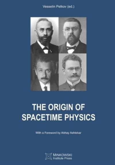 Cover for Vesselin Petkov · The Origin of Spacetime Physics (Taschenbuch) (2020)