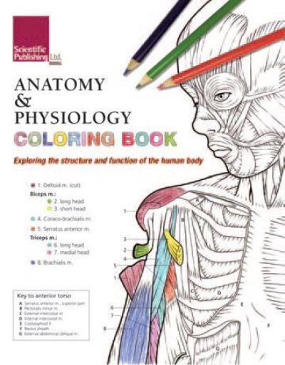 Cover for Scientific Publishing · Anatomy &amp; Physiology Colouring Book: Exploring the Structure &amp; Function of the Human Body (Taschenbuch) (2021)