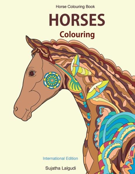 Cover for Sujatha Lalgudi · Horse Colouring Book (Paperback Book) (2017)