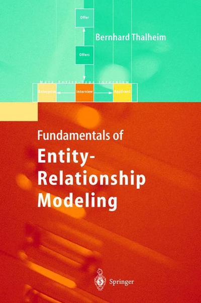 Cover for Bernhard Thalheim · Entity-Relationship Modeling: Foundations of Database Technology (Hardcover Book) [2000 edition] (2000)