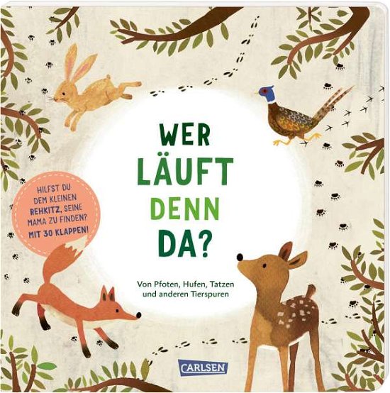 Cover for Radka Janská · Wer läuft denn da? (Board book) (2021)