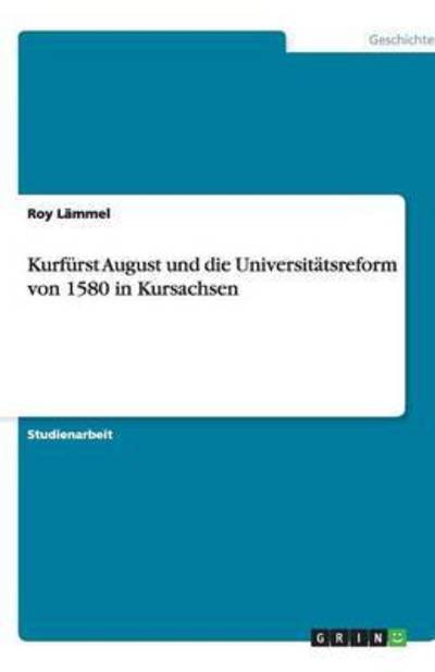 Cover for Lämmel · Kurfürst August und die Universi (Book) [German edition] (2007)