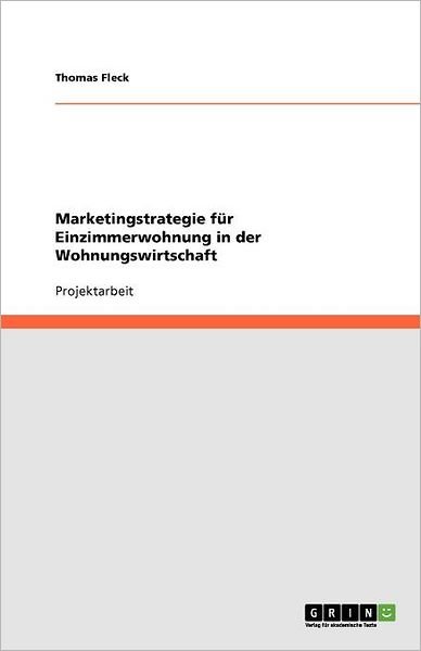 Cover for Fleck · Marketingstrategie für Einzimmerw (Bog) [German edition] (2011)