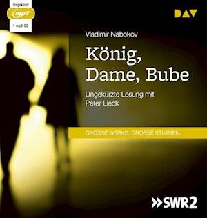 Cover for Vladimir Nabokov · König, Dame, Bube (Lydbog (CD)) (2023)
