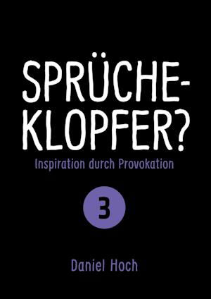 Cover for Hoch · Sprücheklopfer? (Buch)