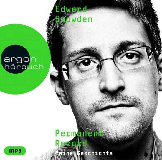 Cover for Edward Snowden · CD Permanent Record (CD)