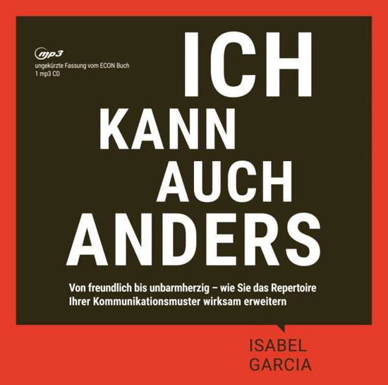 Cover for García · Ich kann auch anders, MP3-CD (Book)