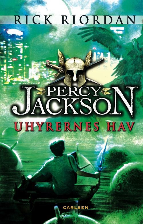 Cover for Rick Riordan · Percy Jackson: Percy Jackson 2 - Uhyrernes hav (Innbunden bok) [1. utgave] [Indbundet] (2010)