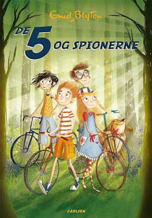 Cover for Enid Blyton · De 5: De 5 (2) - De 5 og spionerne (Sewn Spine Book) [1th edição] (2019)