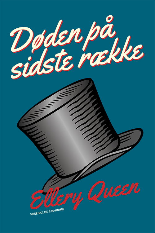 Cover for Ellery Queen · Døden på sidste række (Sewn Spine Book) [1º edição] (2015)