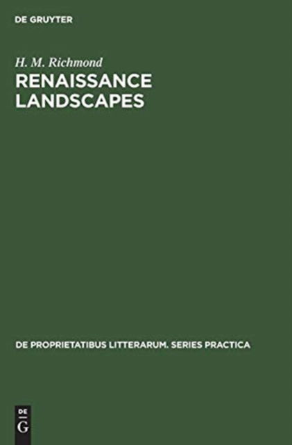 Cover for Richmond · Renaissance Landscapes Plpr 52 (Book) (1973)