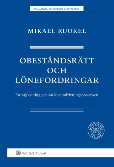 Cover for Mikael Ruukel · Obeståndsrätt och lönefordringar (Bog) (2016)