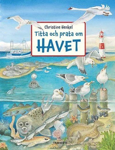 Cover for Christine Henkel · Titta och prata om: Titta och prata om havet (Tavlebog) (2016)