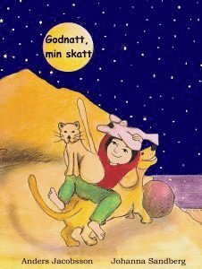 Cover for Johanna Sandberg · Godnatt, min skatt (Bound Book) (2018)