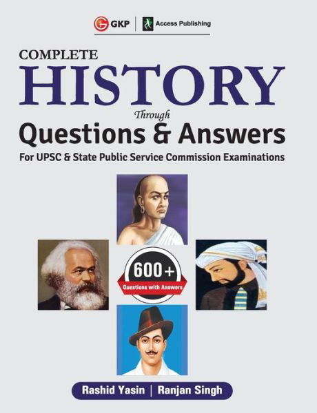Cover for Rashid Yasin · Upsc 2019 Complete History Through Questions &amp; Answers (Paperback Book) (2019)