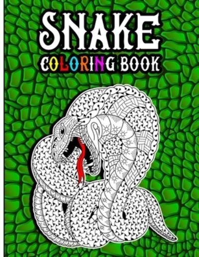 Snake Coloring Book - Skull Crafts Publications - Bøger - Independently Published - 9798731920704 - 2. april 2021
