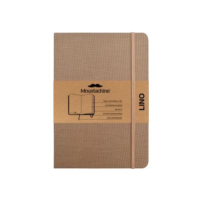 Cover for Moustachine · Moustachine Classic Linen Medium Dark Tan Blank Flex (Book) (2024)